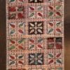 Colorful Garden-Panel Gabbeh Wool Rug