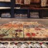 Colorful Garden Panel Hand-knotted Wool Rug