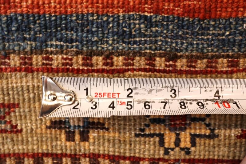 Hand-Knotted Afghan Gabbeh Wool Rug