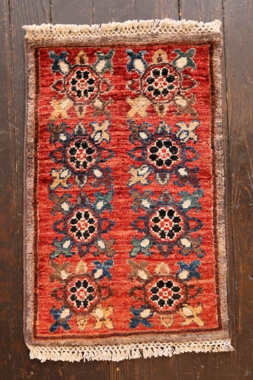 Hand-Knotted Baluchi Wool Rug