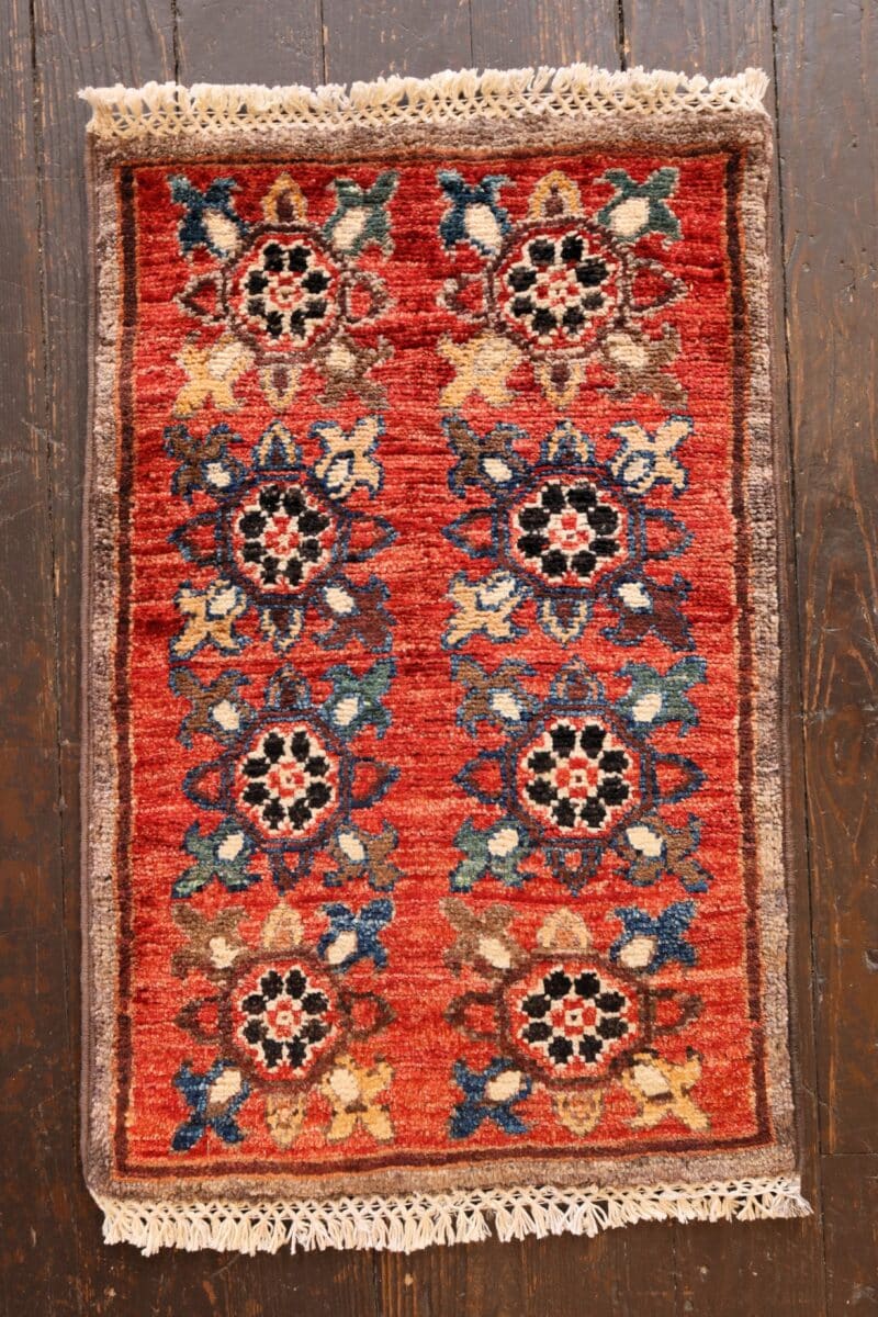 Hand-Knotted Baluchi Wool Rug