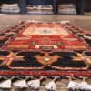 Hand-Knotted Bold Kazak Wool Rug