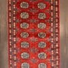 Hand-Knotted Classic Bokhara Wool Rug