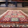 Hand-Knotted Garden Panel Gabbeh Wool Rug