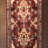 Hand-Knotted Heriz Bold Geometric Wool Rug