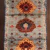 Hand-Knotted Kazak Style Wool Rug
