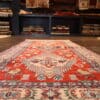 Hand-Knotted Kazak Tribal Medallion Wool Rug