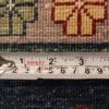 Hand-Knotted Navy Floral Kazak Runner