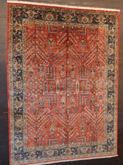 Hand-Knotted Persian Bakhtiari Rug