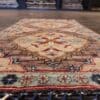 Hand-Knotted Persian Twin Medallion Wool Rug