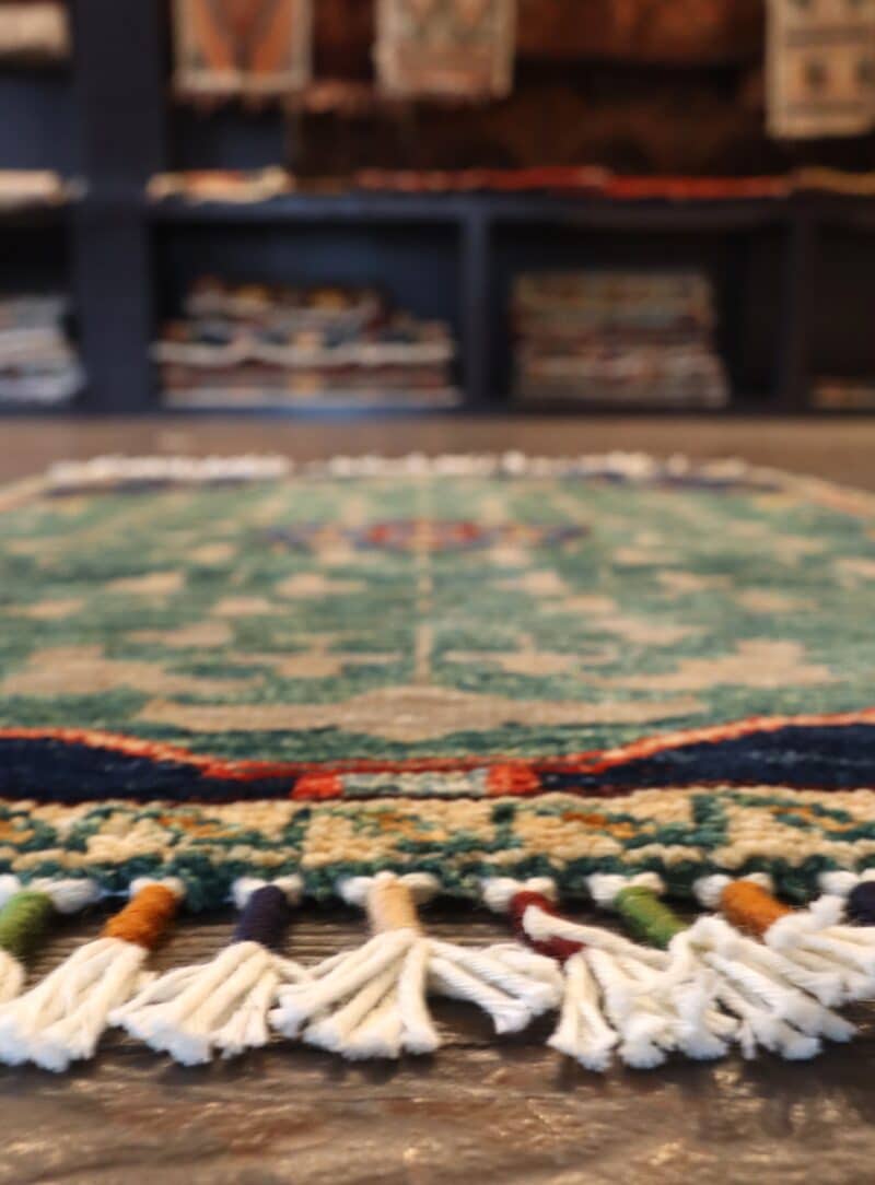 Hand-Knotted Tree of Life Tribal Wool Rug