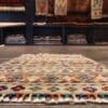 Hand-Knotted Tribal Colorful Striped Design Wool Rug