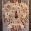 Hand-knotted Afghan Gabbeh Wool Rug