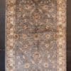 Hand-knotted Floral Ziegler Wool Rug