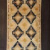 Hand-knotted Turkmen Gul Wool Rug