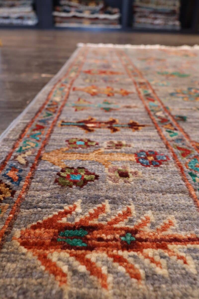 Hand-knotted Zeigler Wool Rug