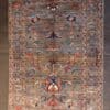 Handknotted Floral Ziegler Wool Rug