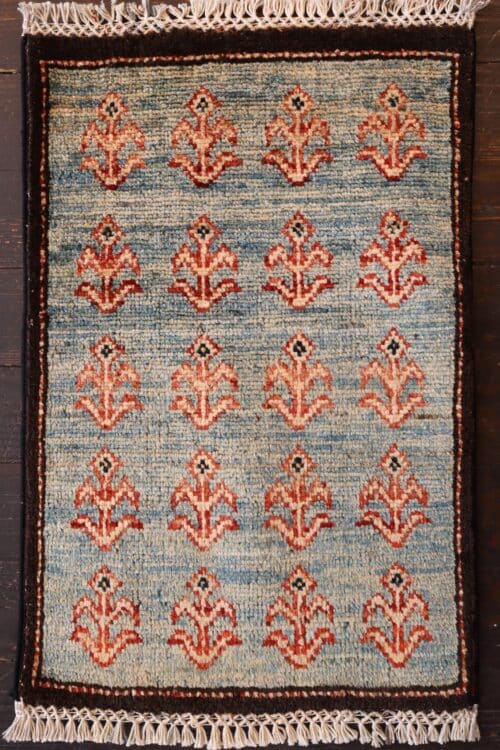 Handknotted Gabbeh Floral Wool Rug