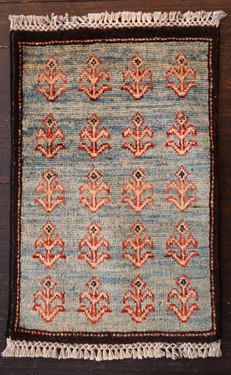 Handknotted Gabbeh Floral Wool Rug
