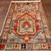 Handknotted Heriz-Style Wool Rug