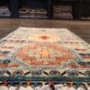 Octagonal Medallion Kazak Wool Rug